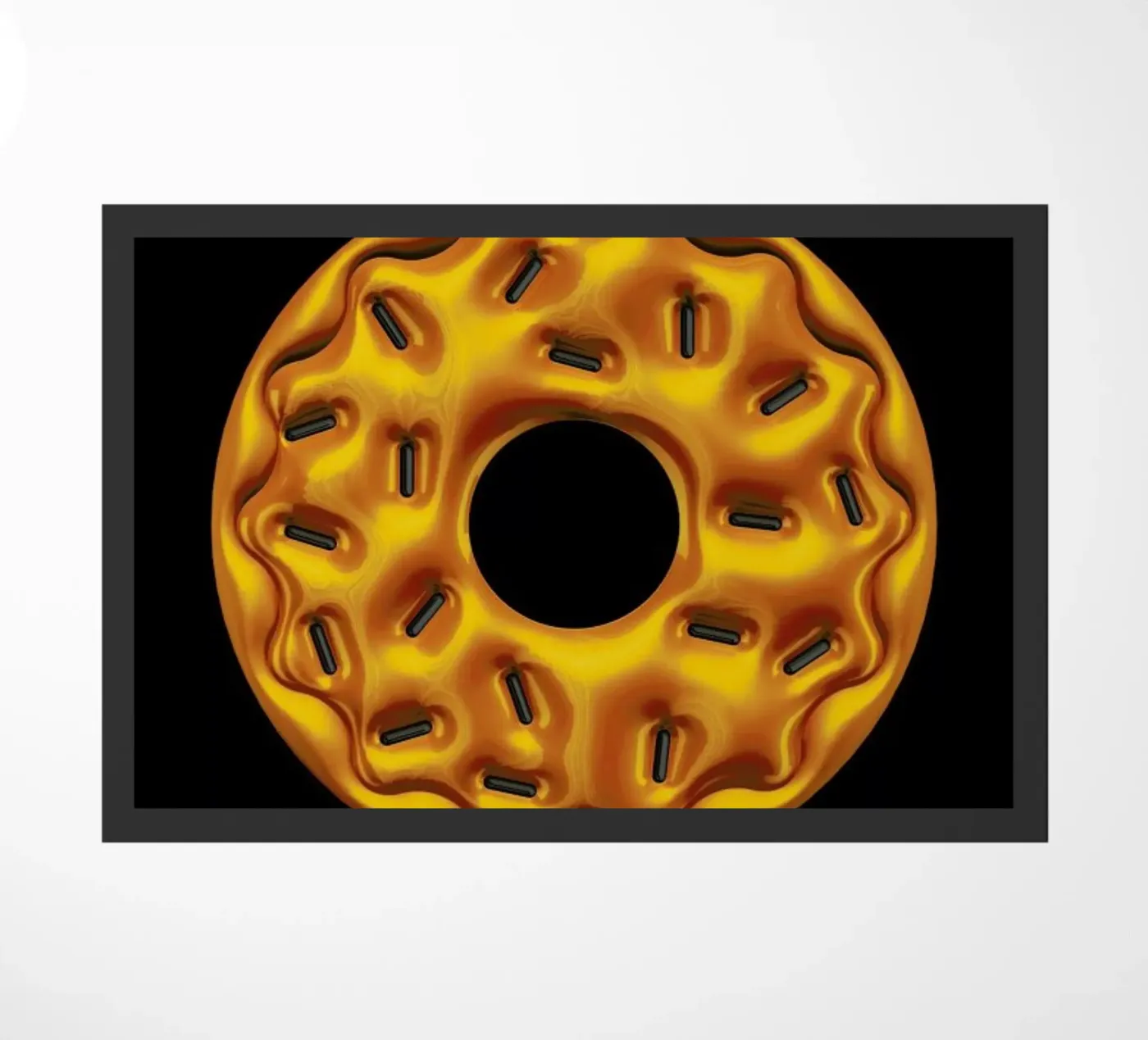 Donut doormat by Octavian