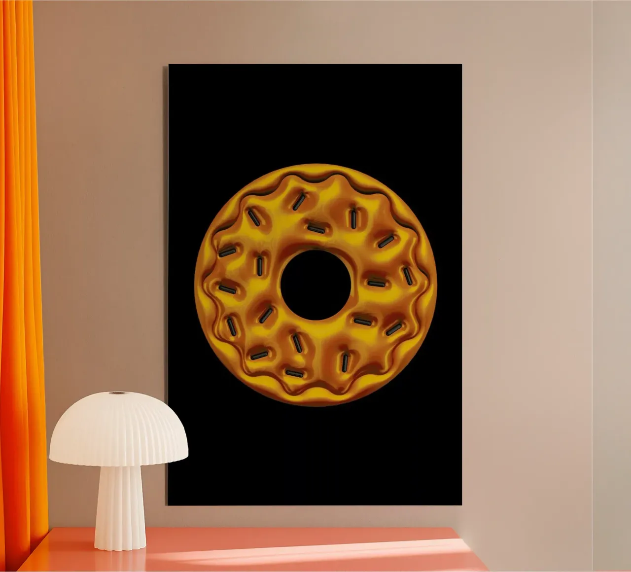 Donut alluminio dibond da Octavian