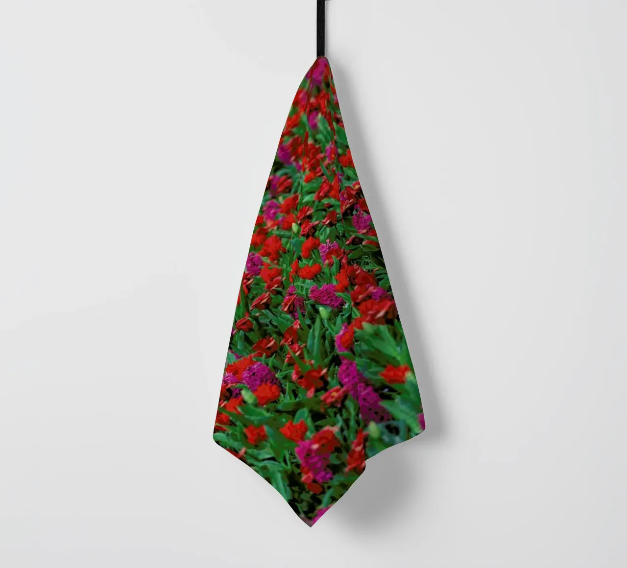 Tulip Field Red canovaccio da cucina da Curious Collections by Marielle Leenders