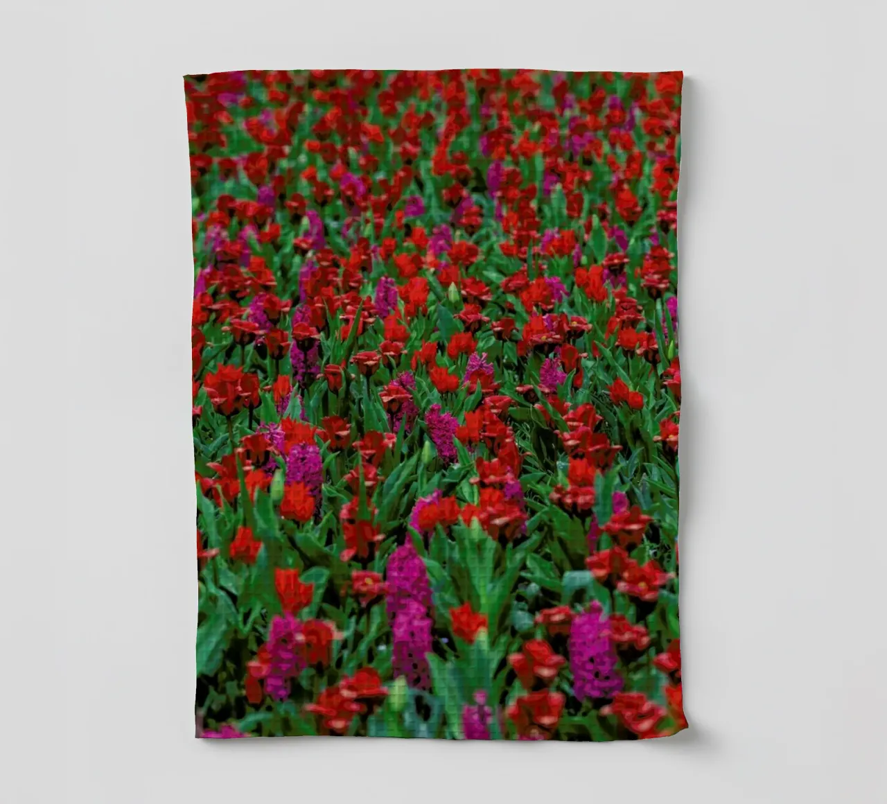 Tulip Field Red canovaccio da cucina da Curious Collections by Marielle Leenders