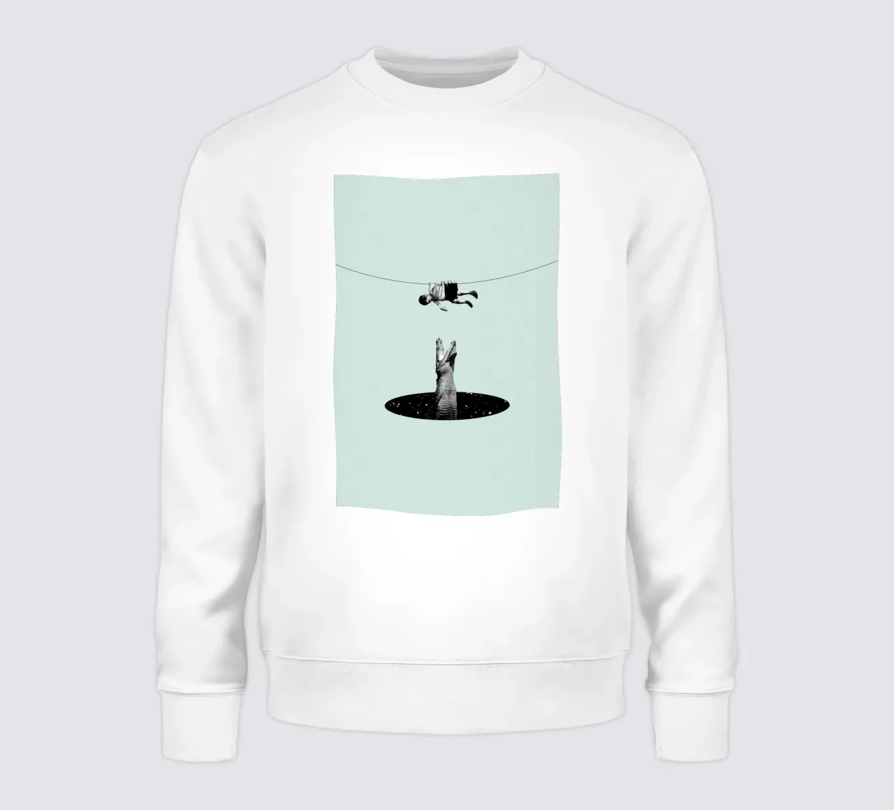 Don't You Worry About Me Sweatshirt von Maarten Léon