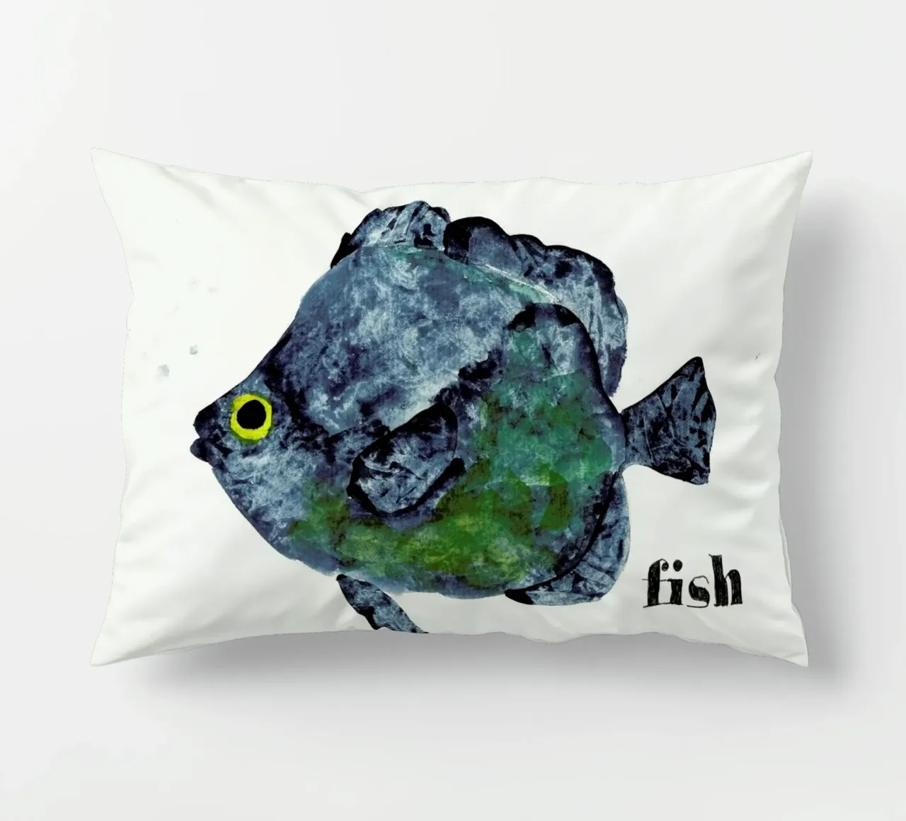 Fish cuscino da Nathys_illustration