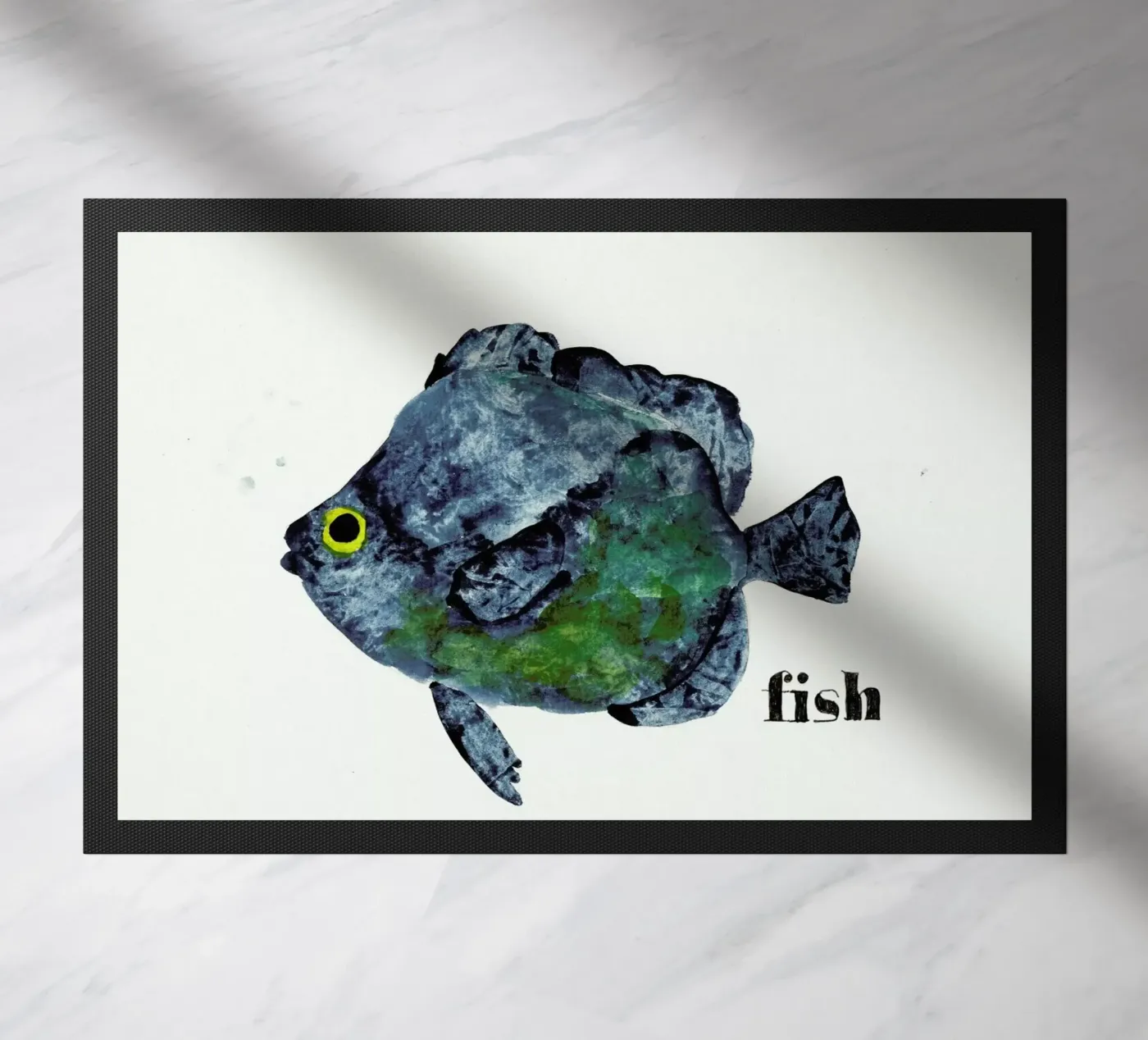 Fish deurmat van Nathys_illustration