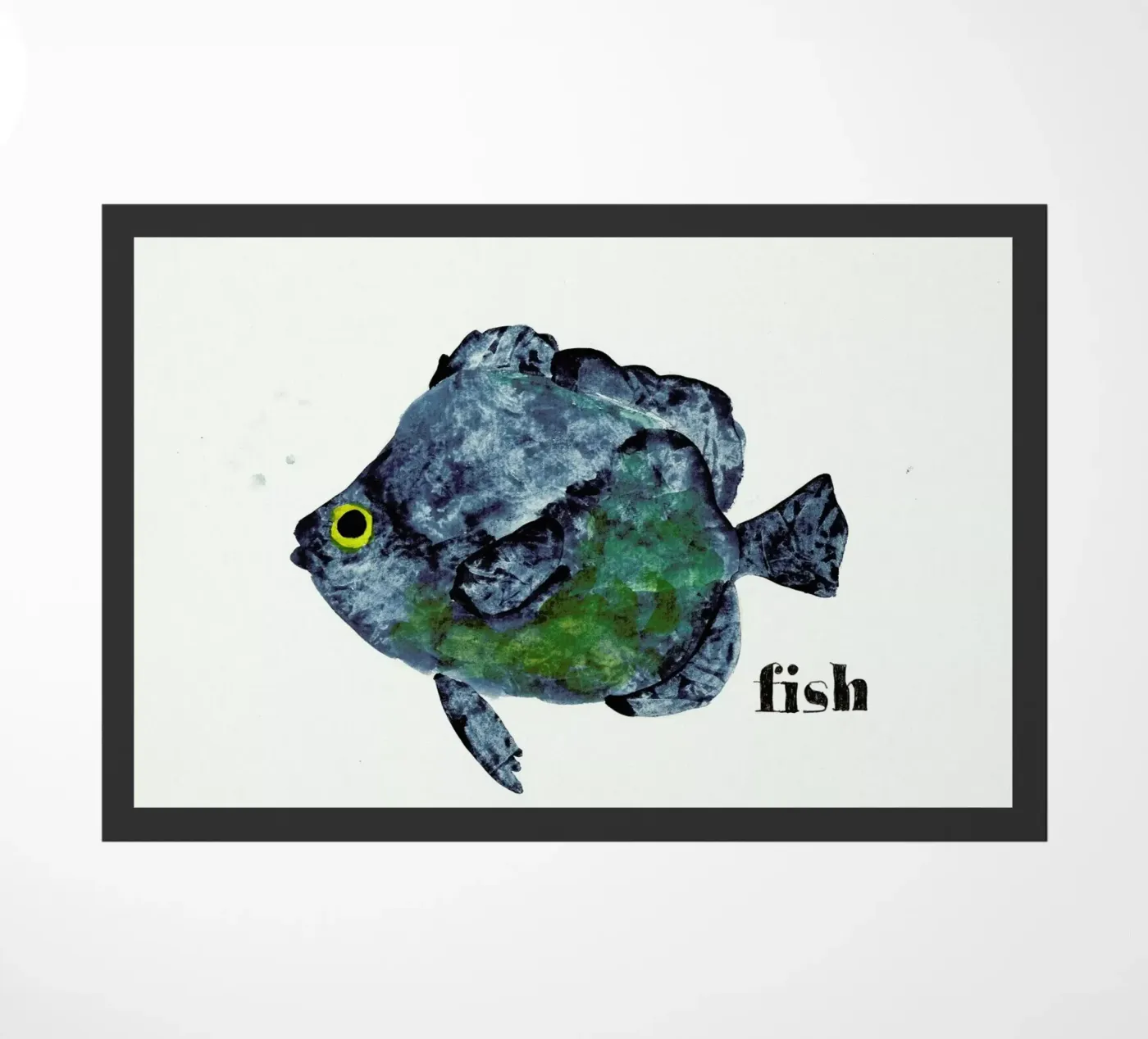 Fish deurmat van Nathys_illustration