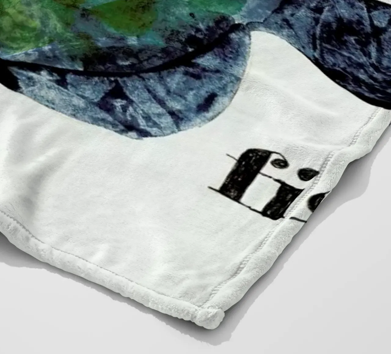 Fish fleecedeken van Nathys_illustration