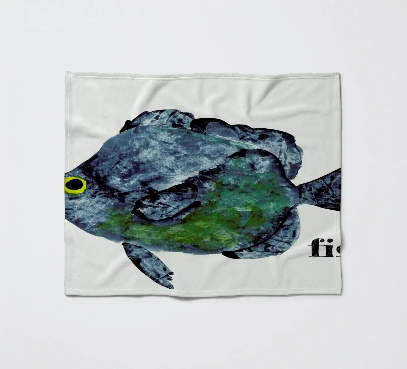 Fish Fleecedecke von Nathys_illustration