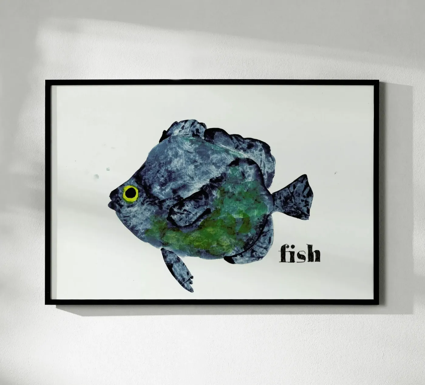 Fish poster de Nathys_illustration