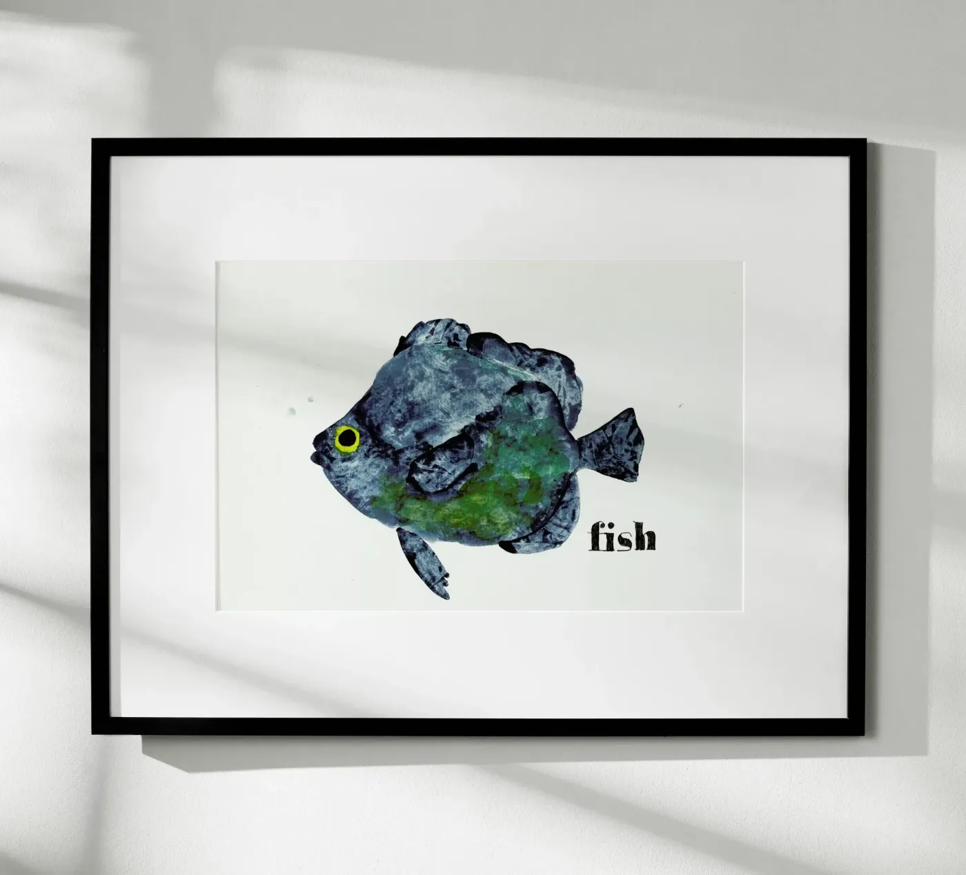 Fish poster de Nathys_illustration