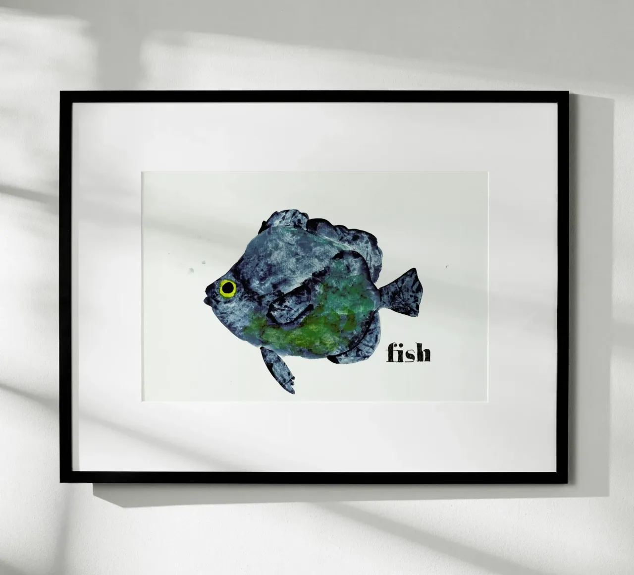 Fish poster van Nathys_illustration