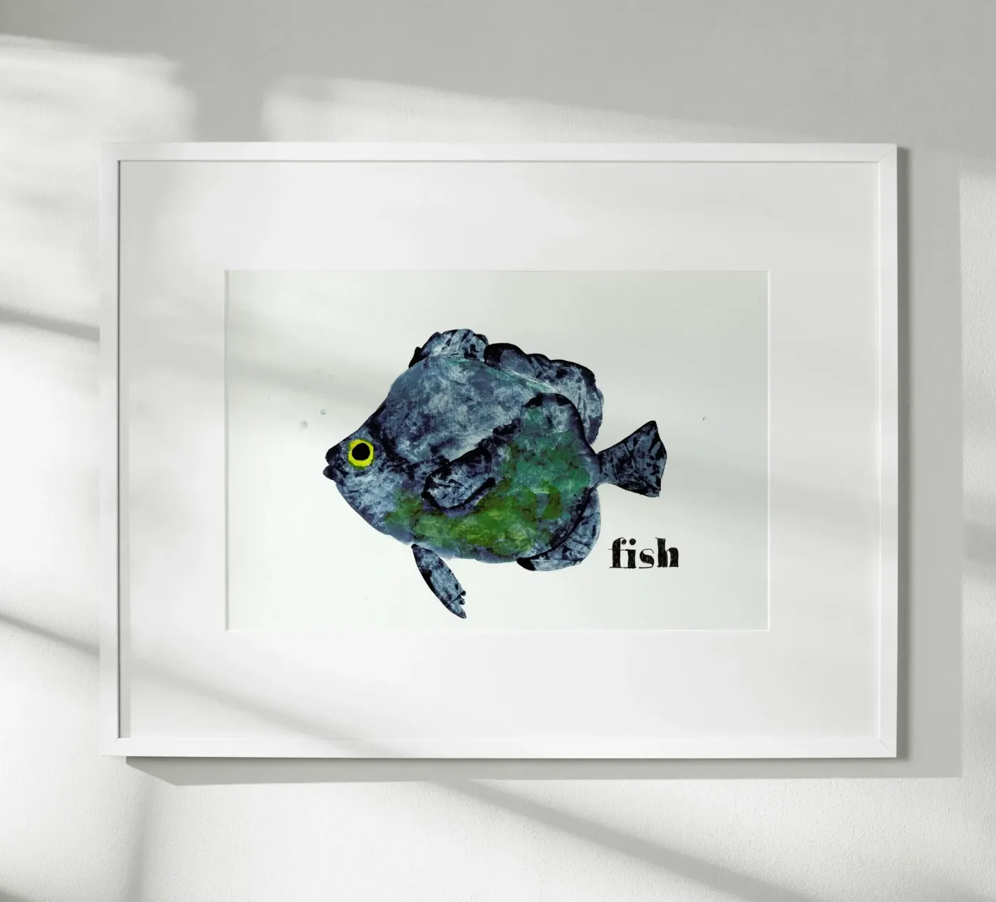 Fish poster de Nathys_illustration