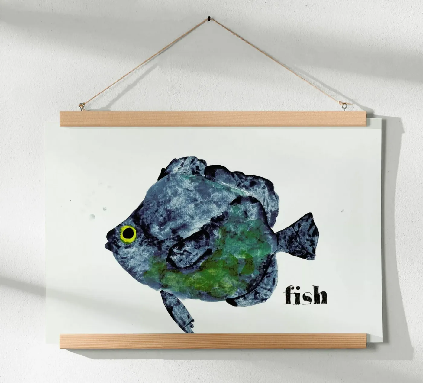 Fish poster de Nathys_illustration