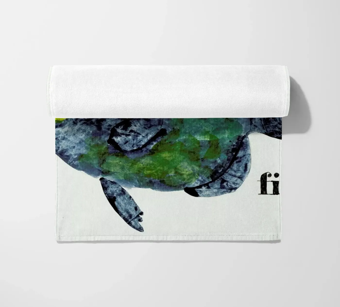 Fish beach towel by Nathys_illustration