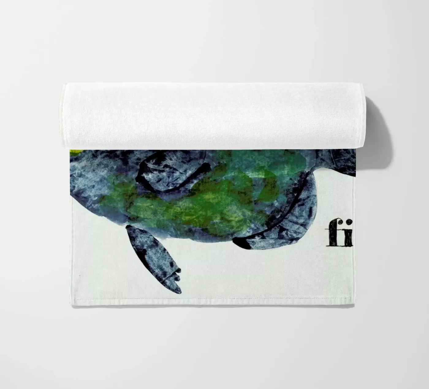 Fish strandhanddoek van Nathys_illustration