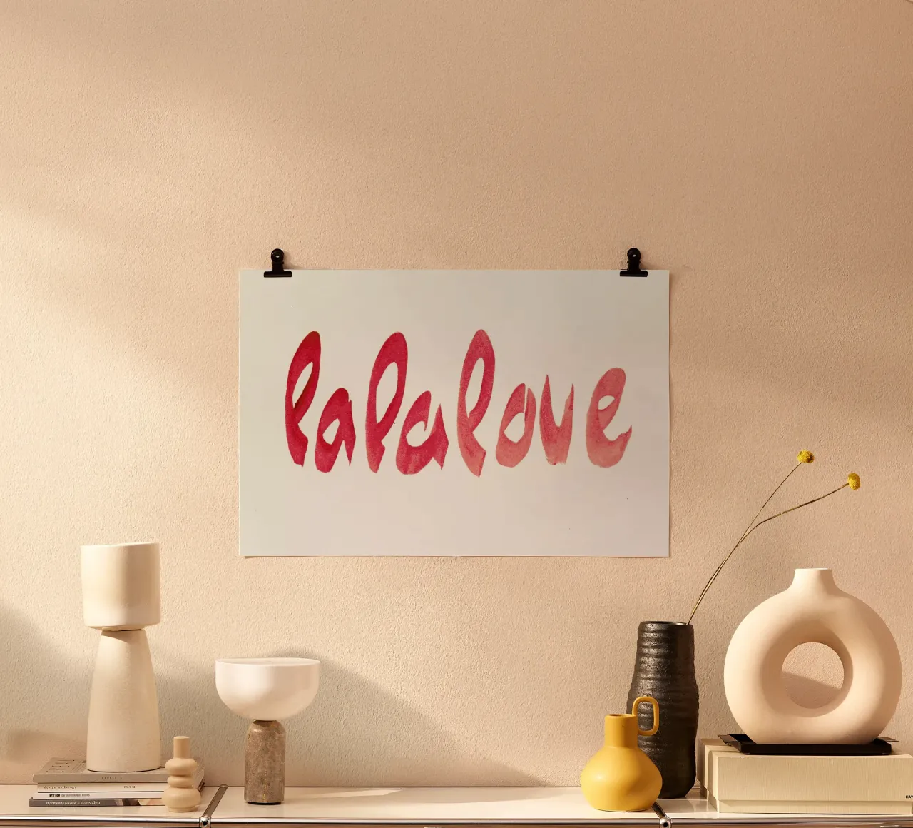 Lalalove Type carta hahnemühle da Farina Kuklinski