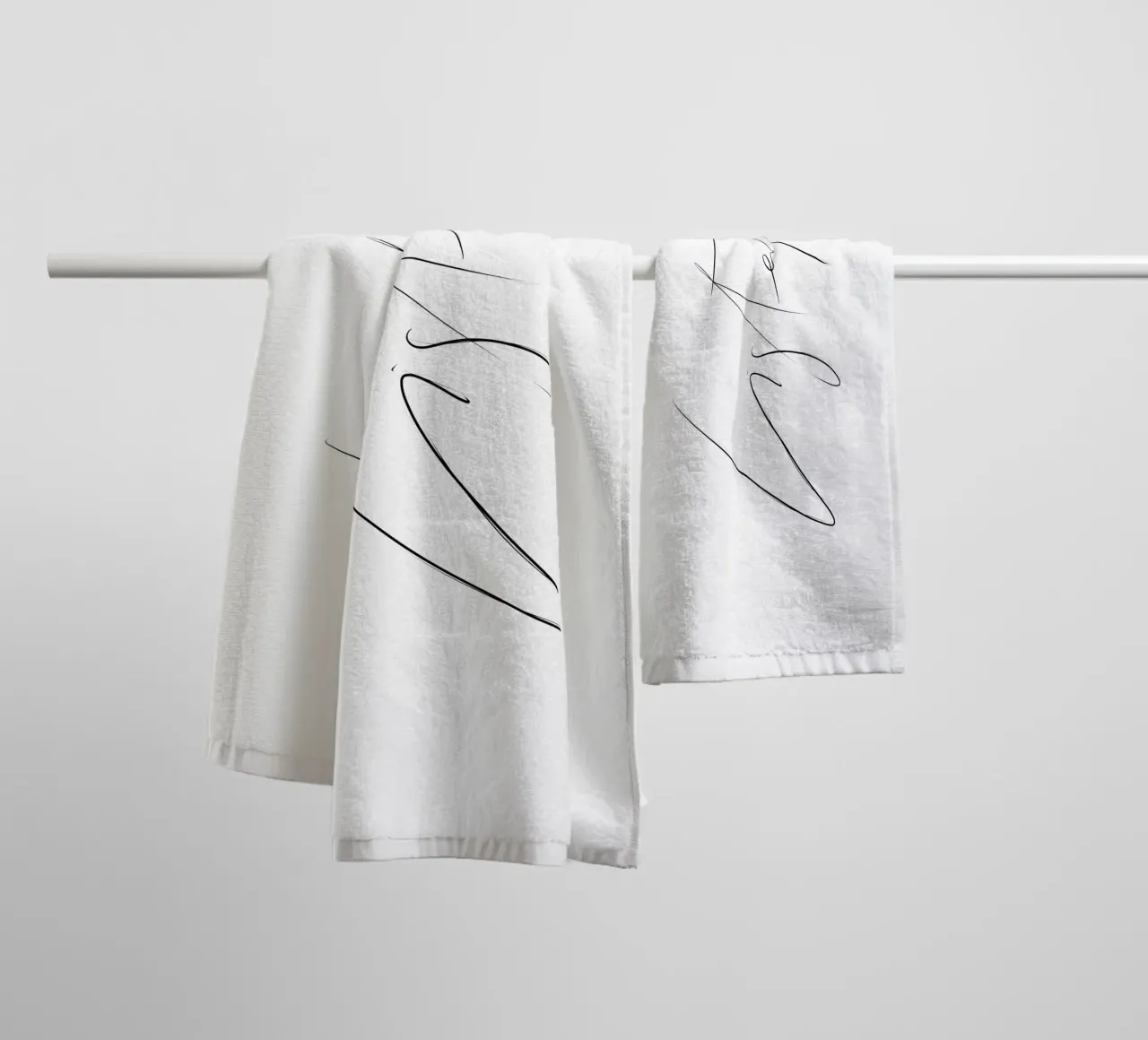 Listen towel by LIMITED EDITION LETTERS