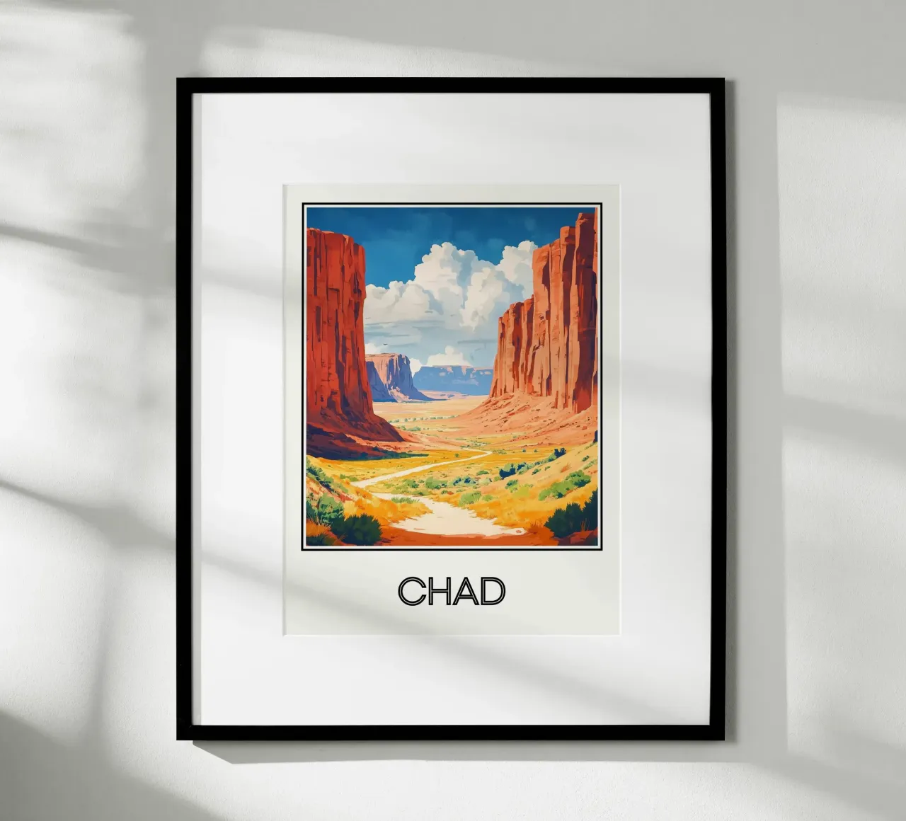 Chad poster da Frame the World