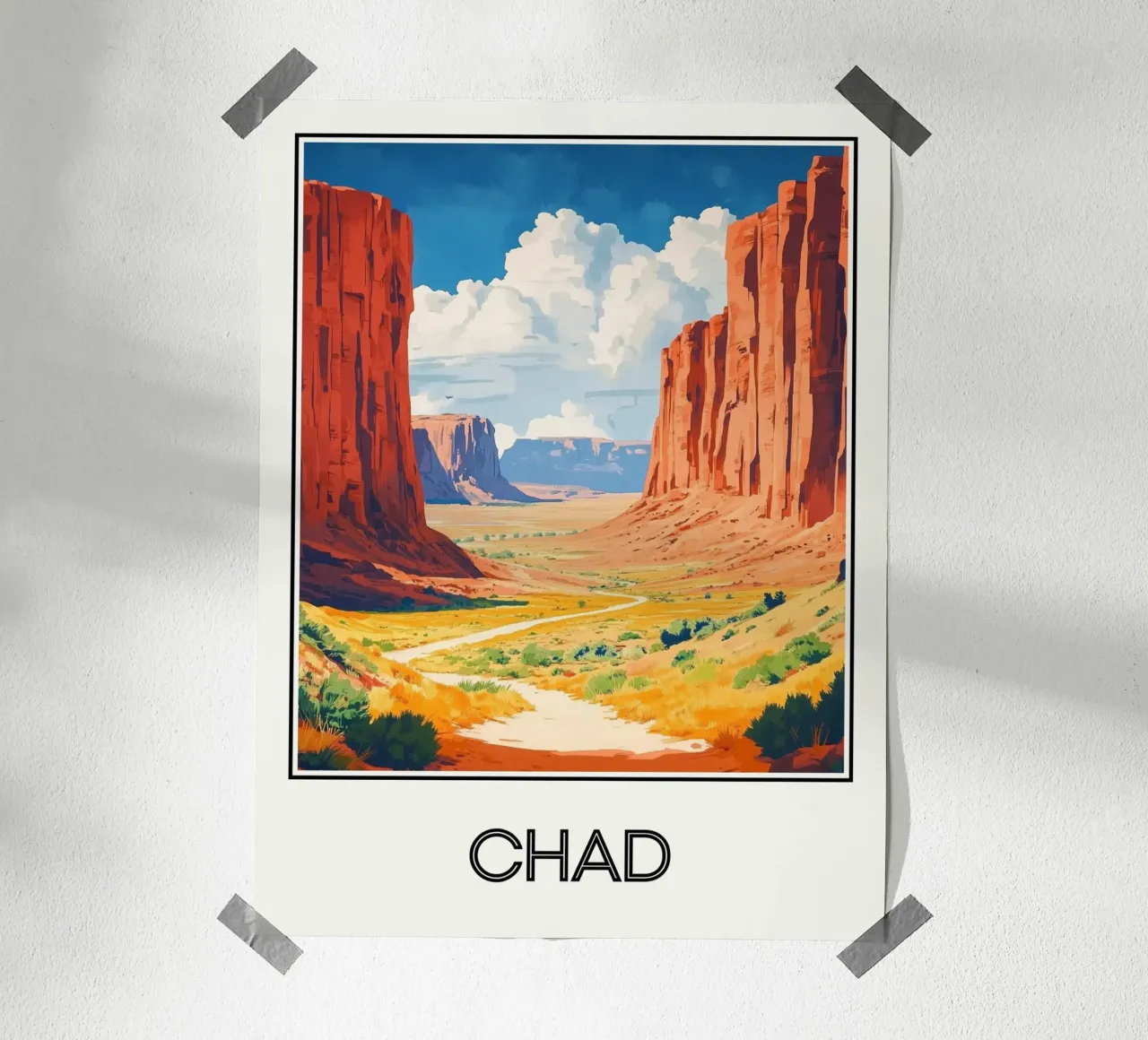 Chad poster da Frame the World