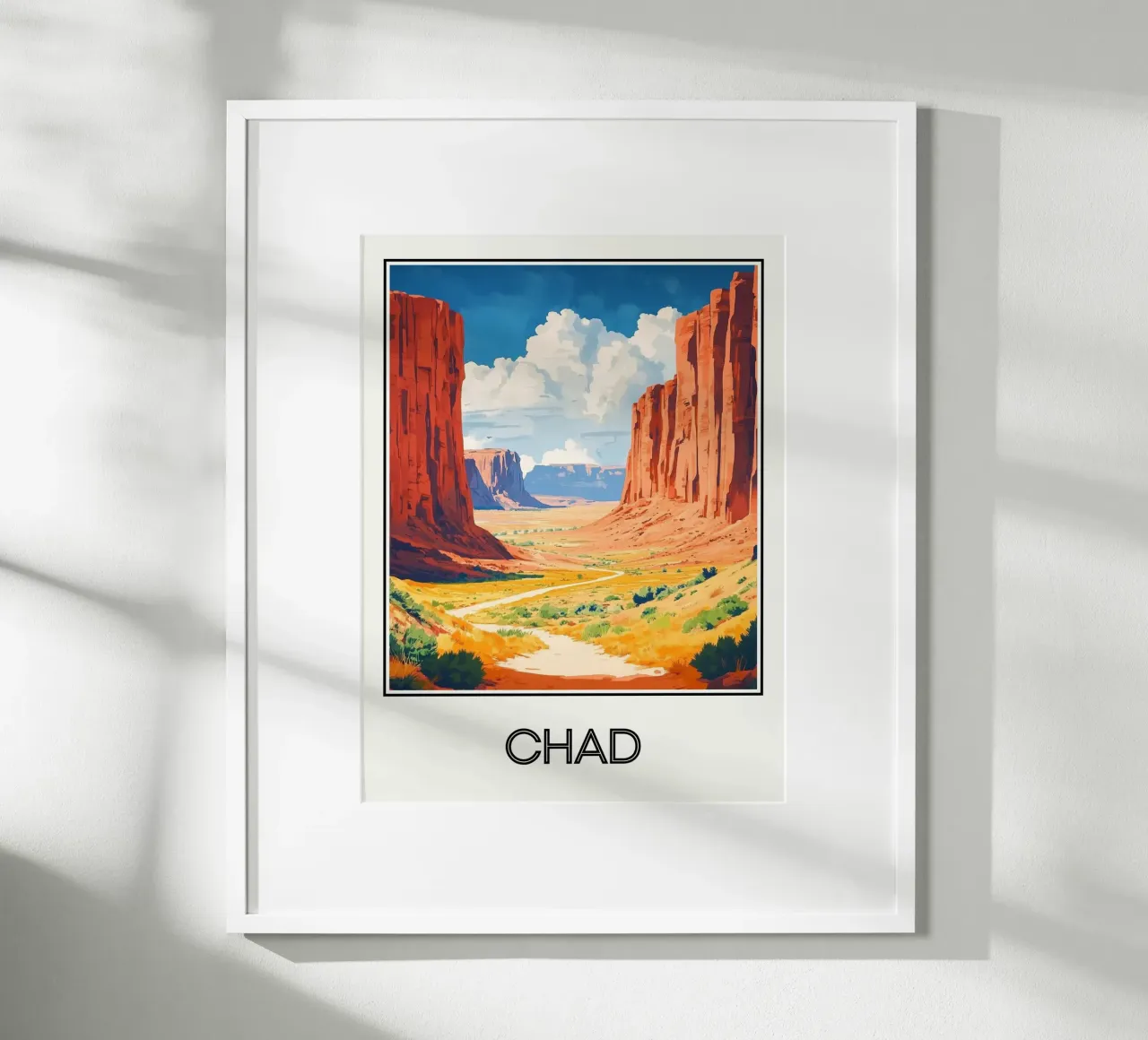 Chad poster da Frame the World