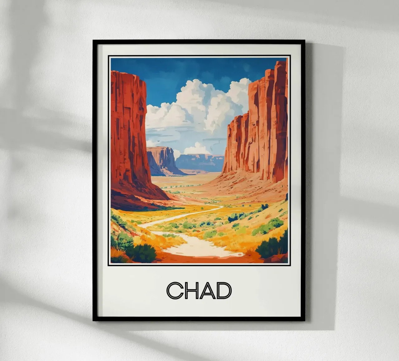 Chad poster da Frame the World
