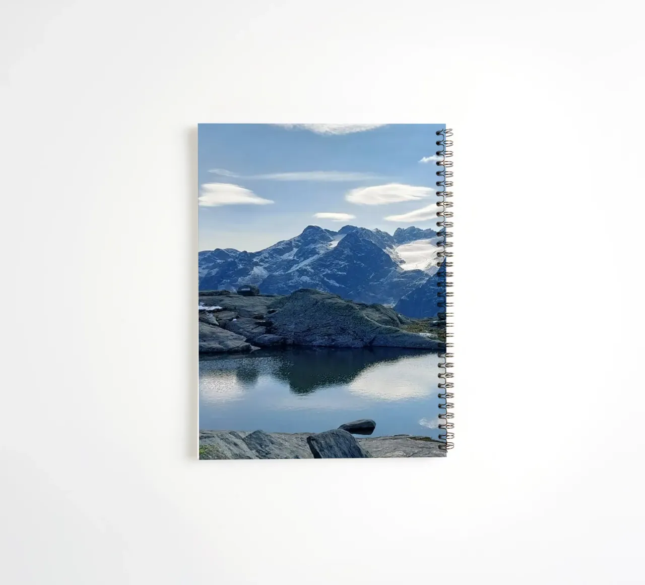 Val Roseg spiral notebook by Bangin