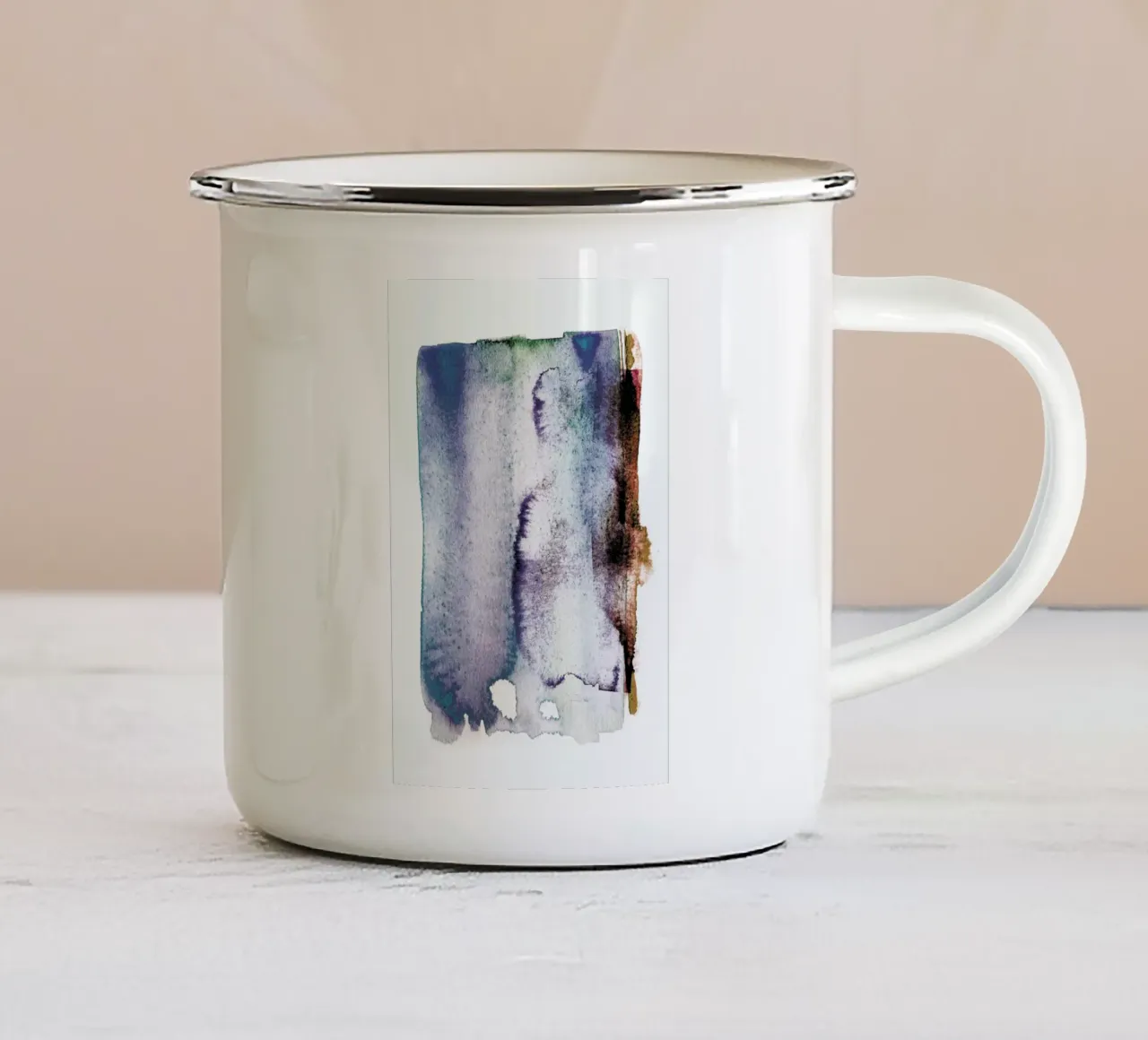 Cosmos enamel mug by Shot By Clint