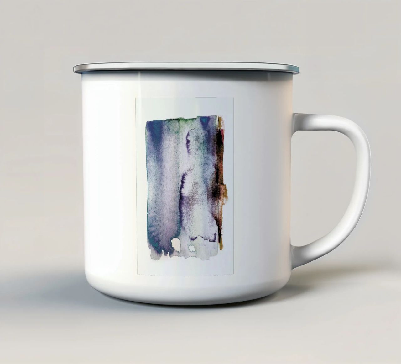Cosmos tazza in smalto da Shot By Clint