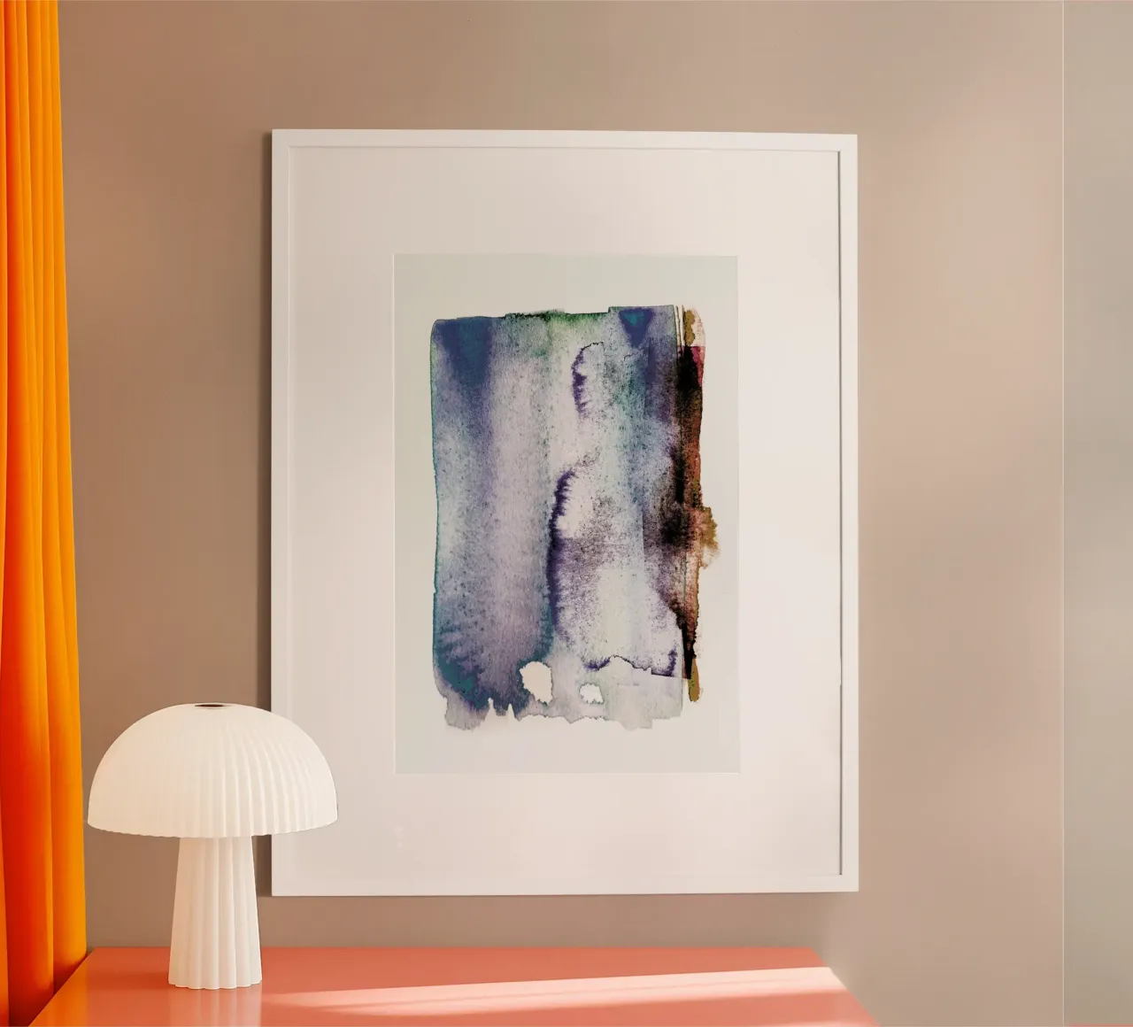 Cosmos poster con telaio in alluminio da Shot By Clint