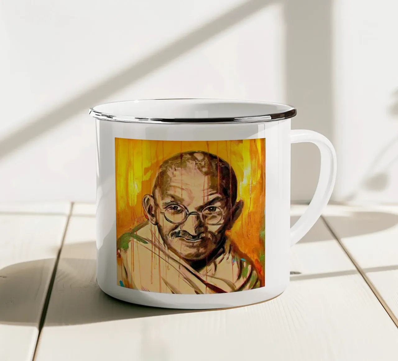 Frieden tazza in smalto da Happy 😃 Art 🎨 by Christine Schnoell