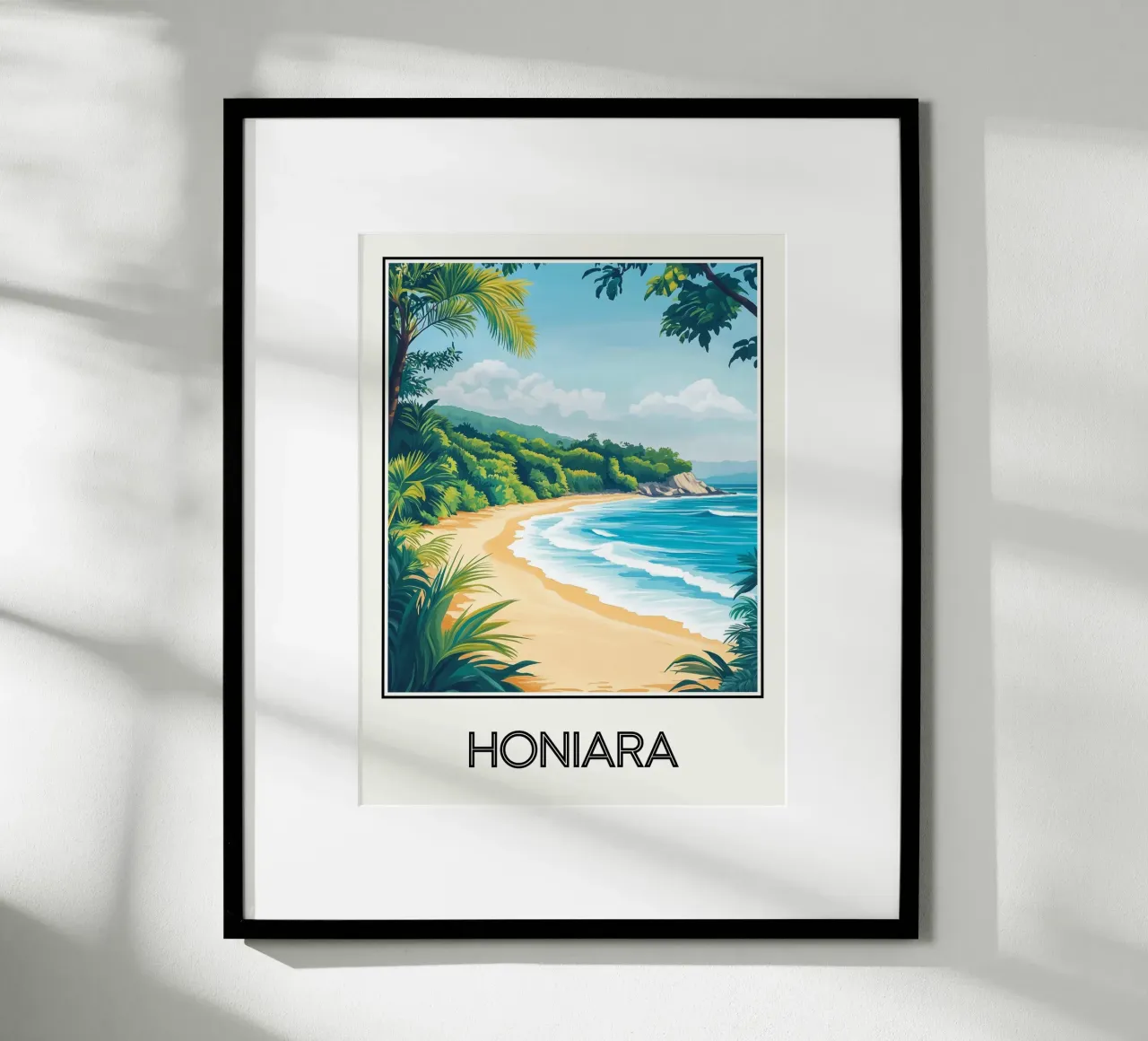 Honiara poster da Frame the World