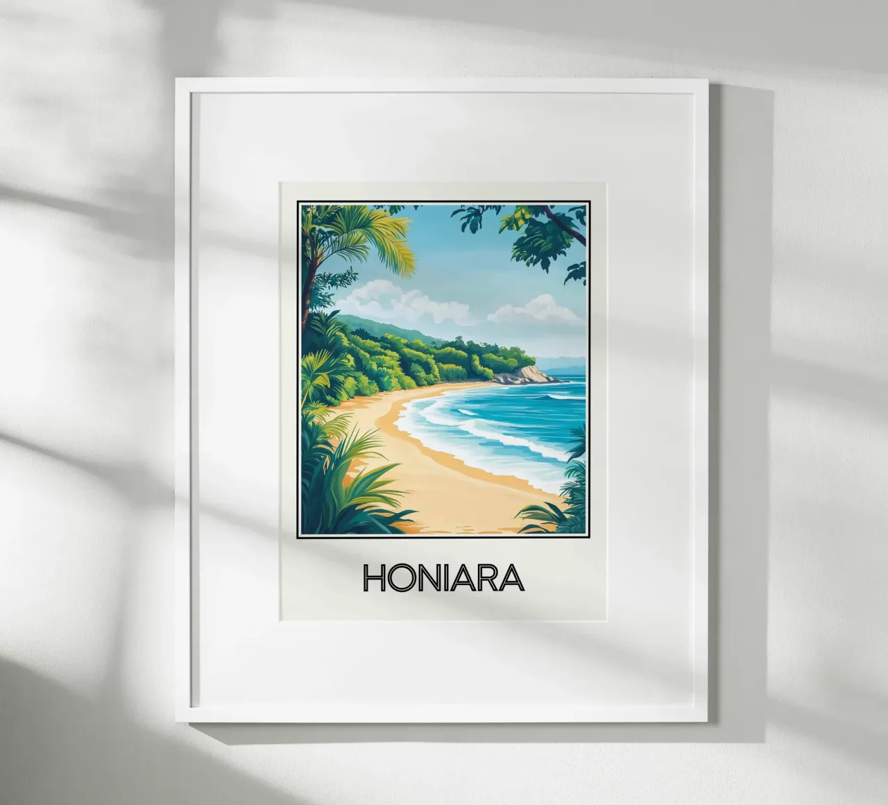 Honiara poster da Frame the World