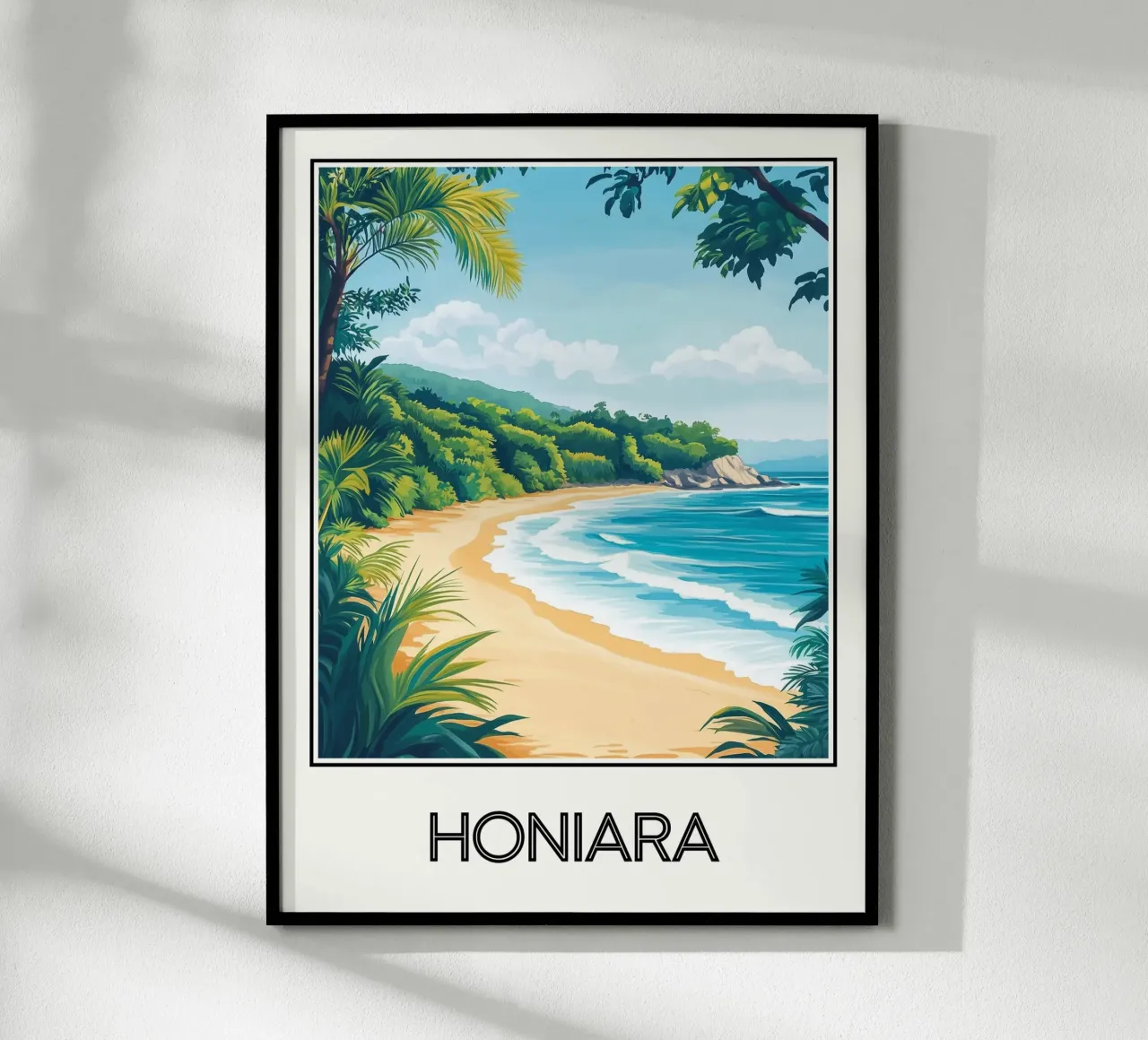 Honiara poster da Frame the World