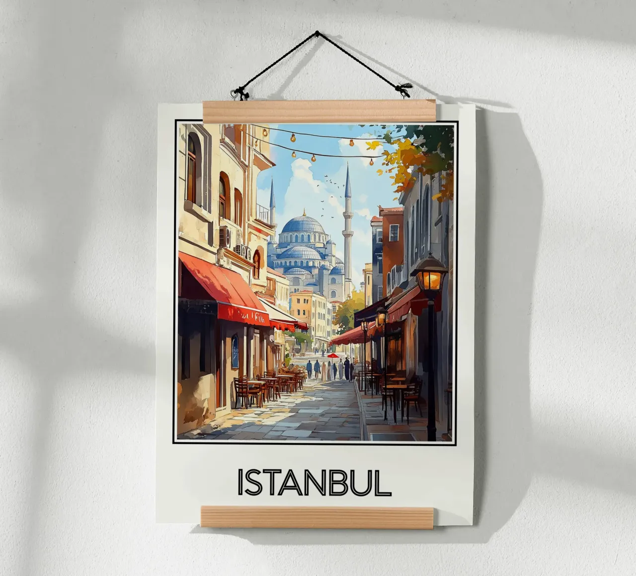Affiche Istanbul Turquie Poster von Frame the World