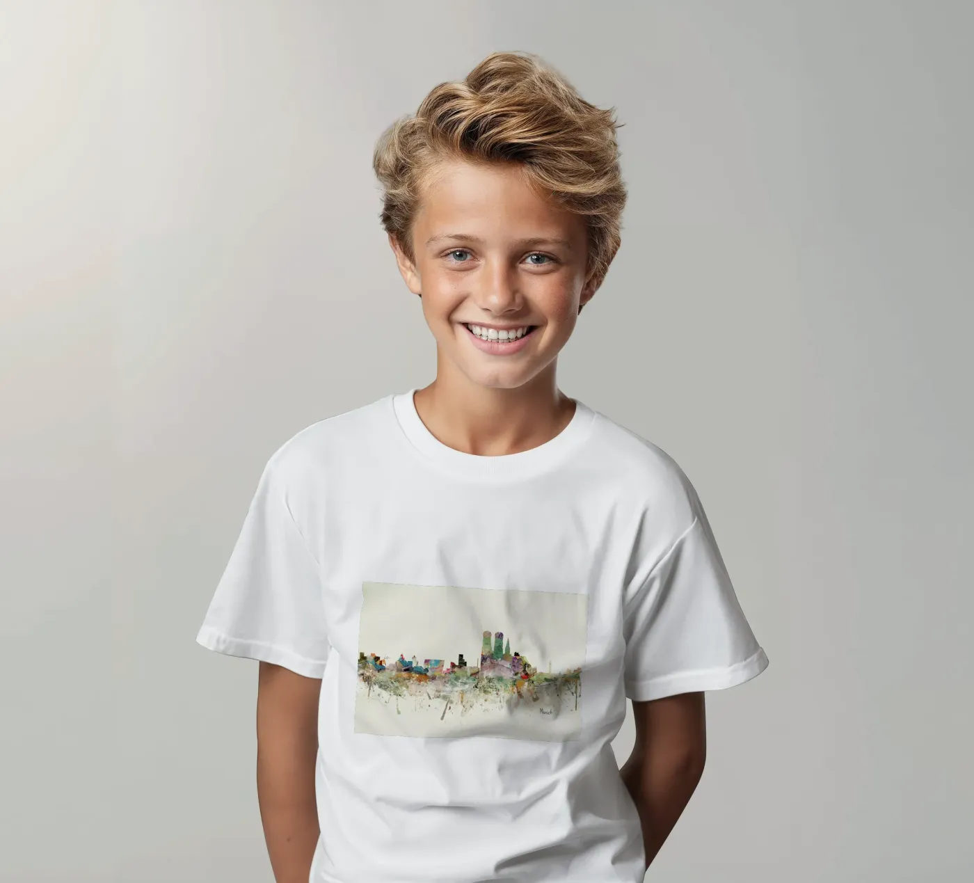 Munich t-shirt bambini da Brian Buckley