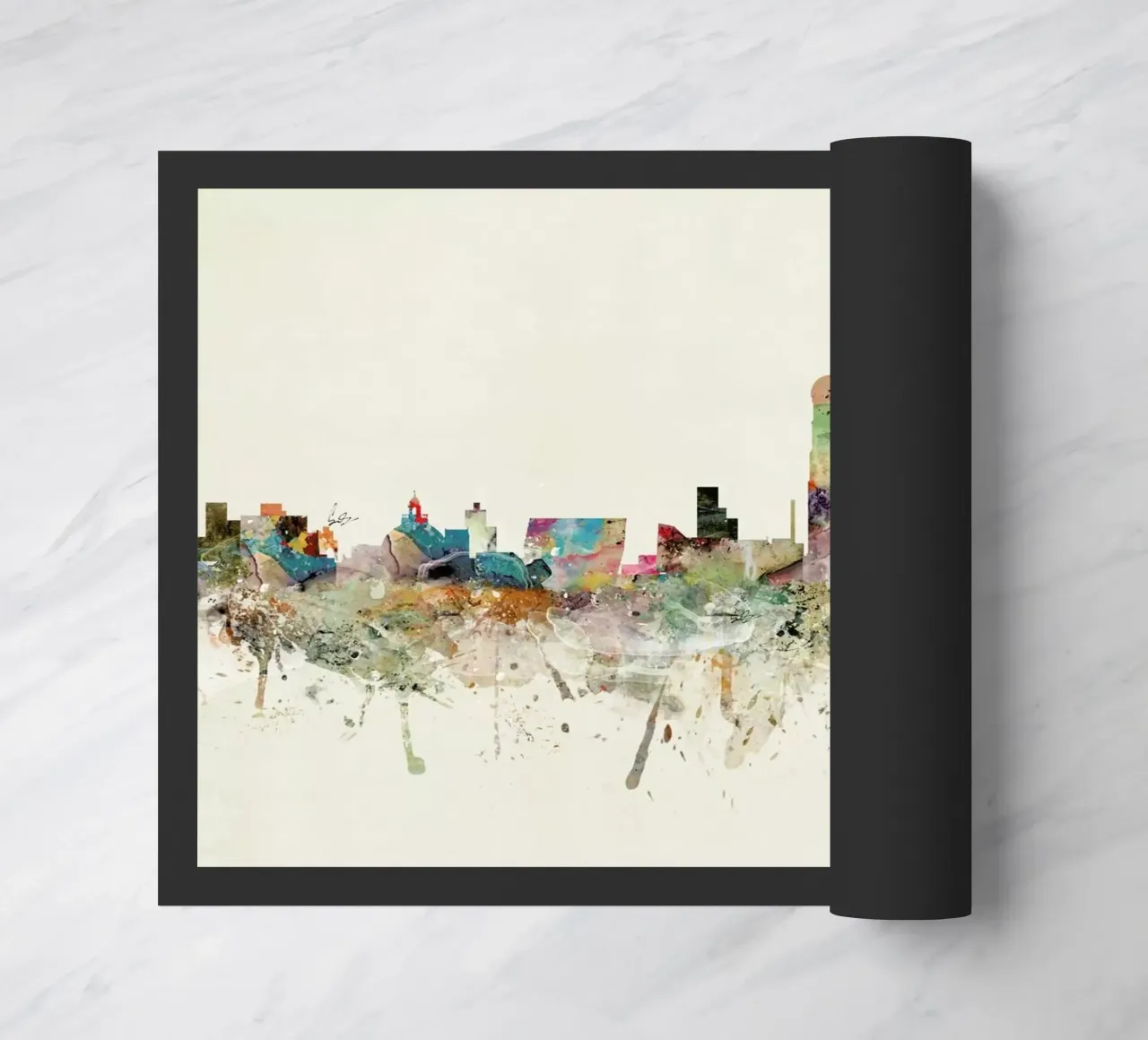 Munich doormat by Brian Buckley