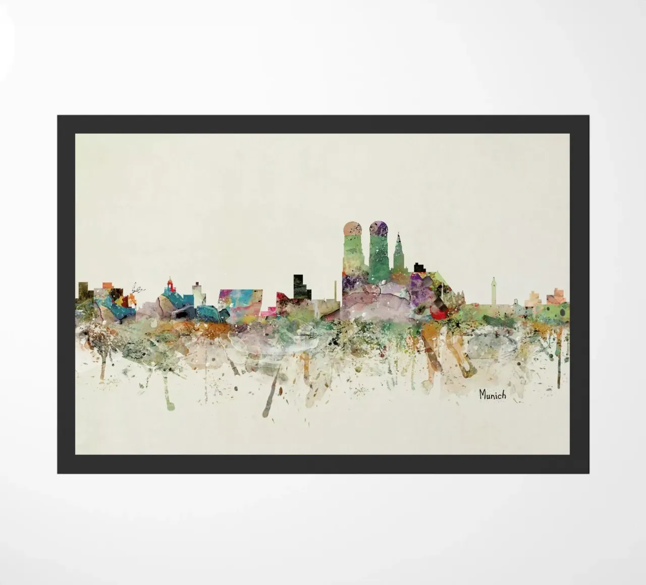 Munich doormat by Brian Buckley