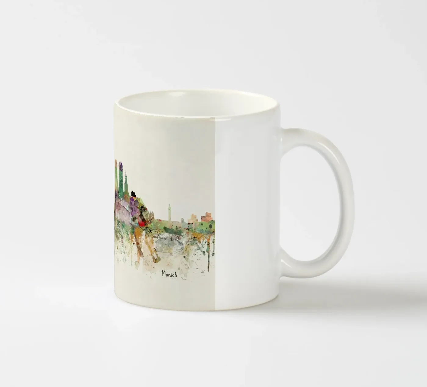 Munich ceramic mug by Brian Buckley