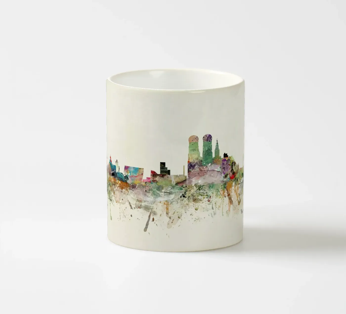 Munich ceramic mug by Brian Buckley