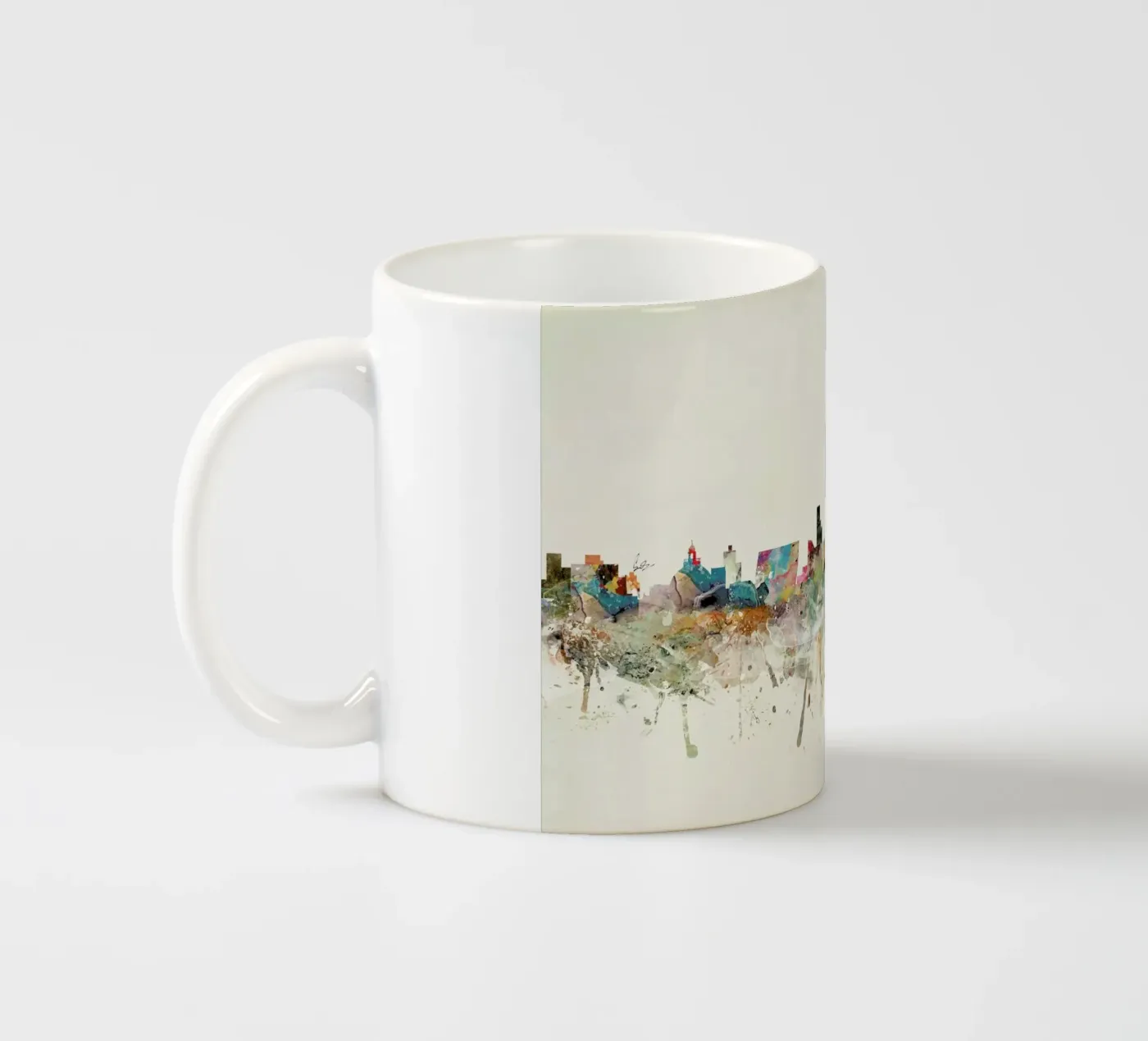 Munich ceramic mug by Brian Buckley