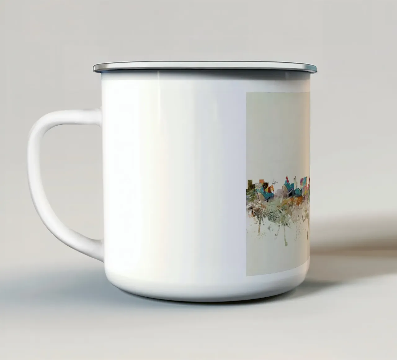 Munich tazza in smalto da Brian Buckley