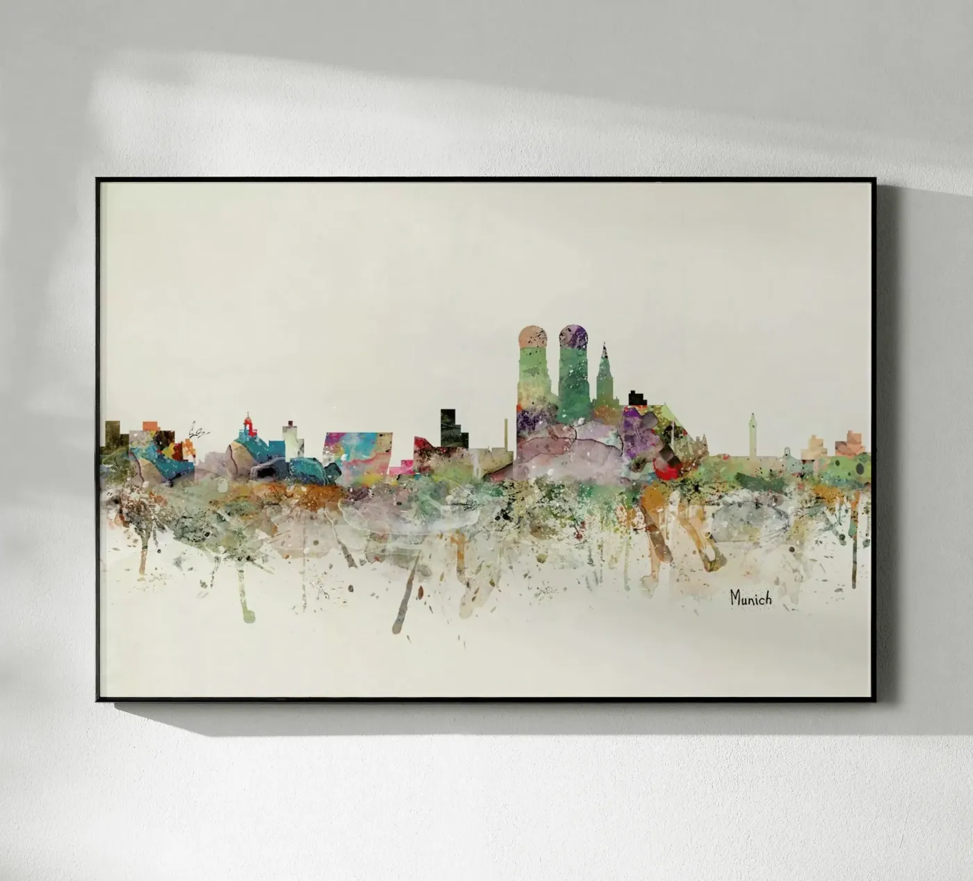 Munich acryl van Brian Buckley