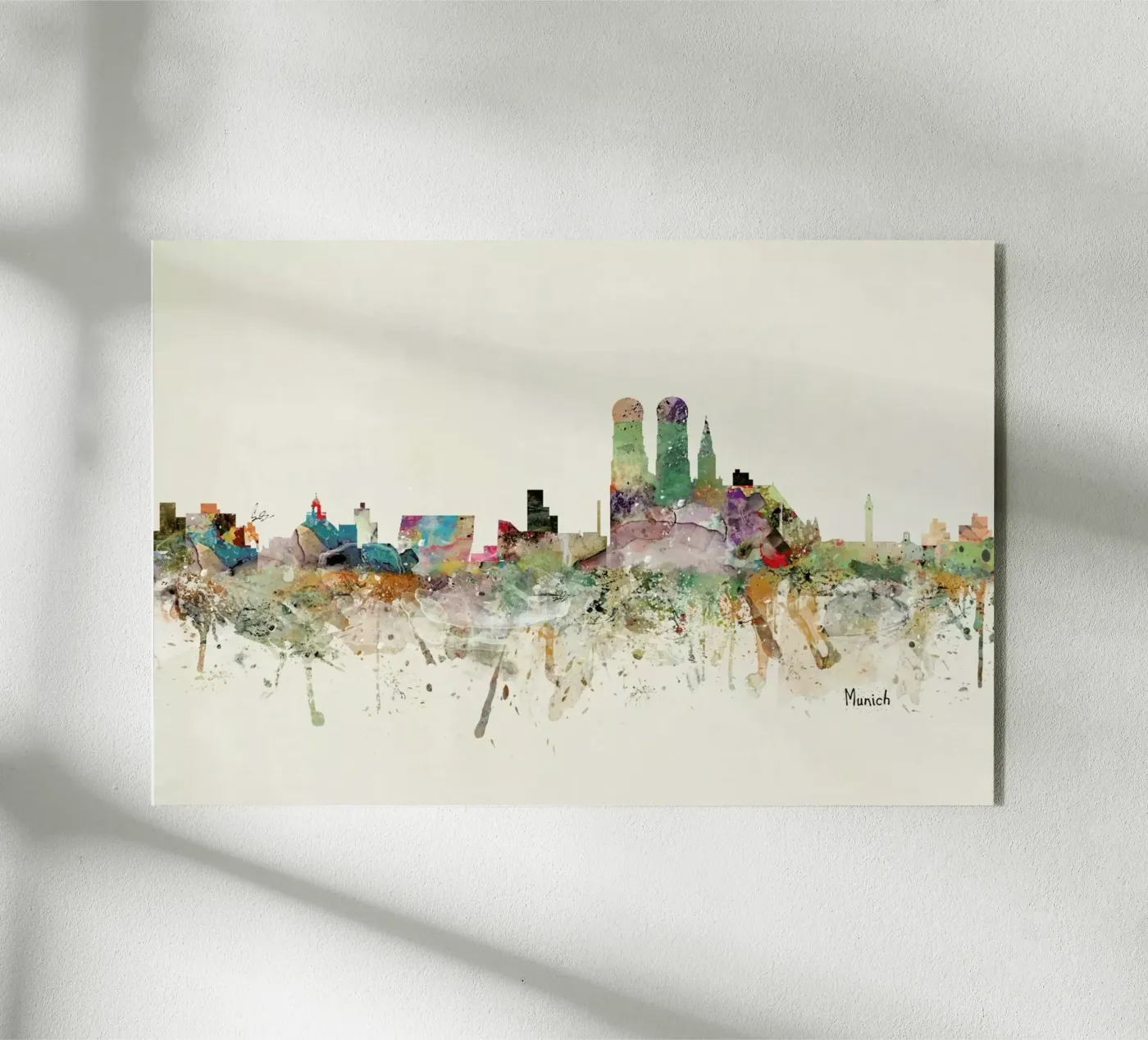 Munich acryl van Brian Buckley