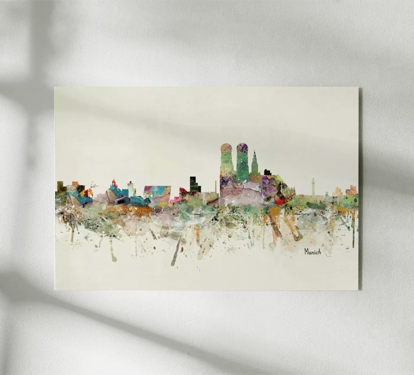 Munich acrylic glass by Brian Buckley