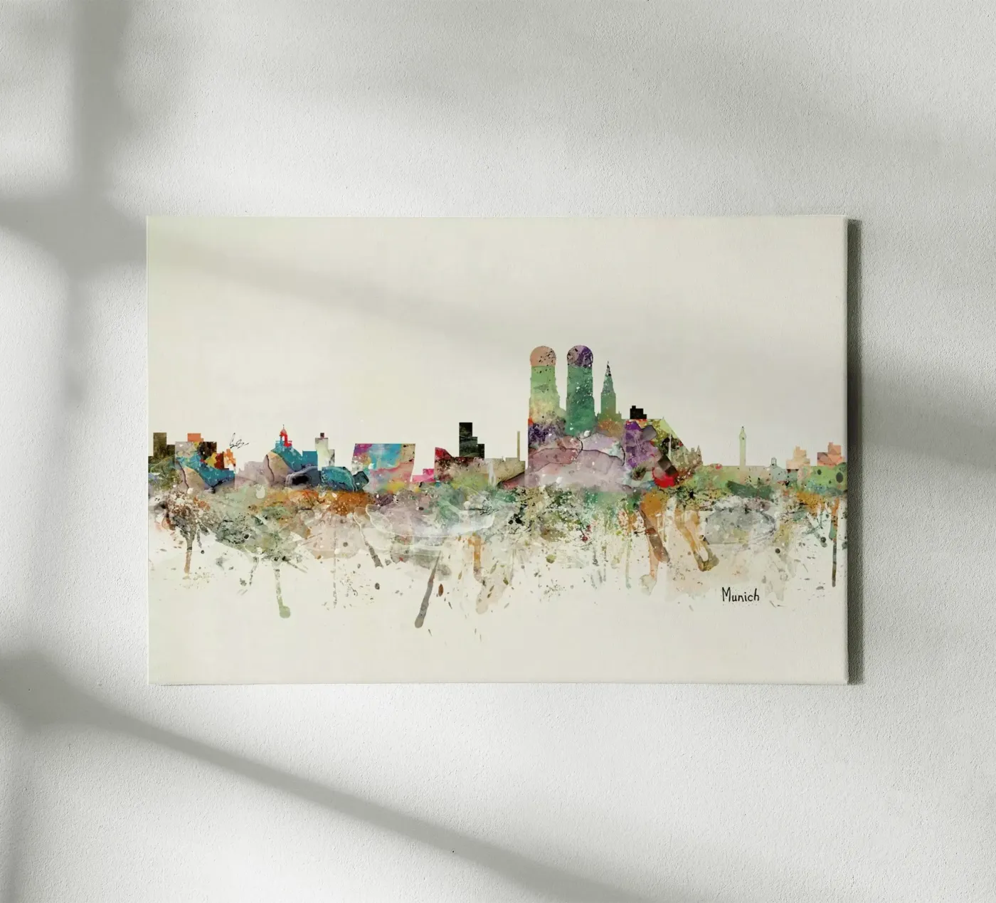 Munich canvas van Brian Buckley