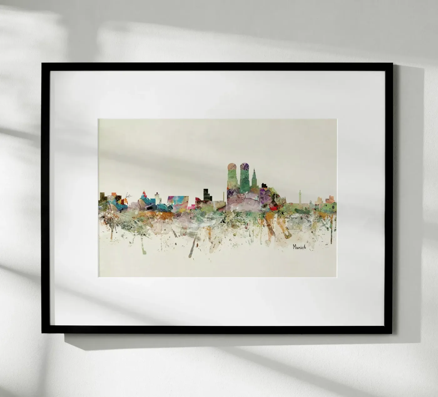 Munich Poster von Brian Buckley