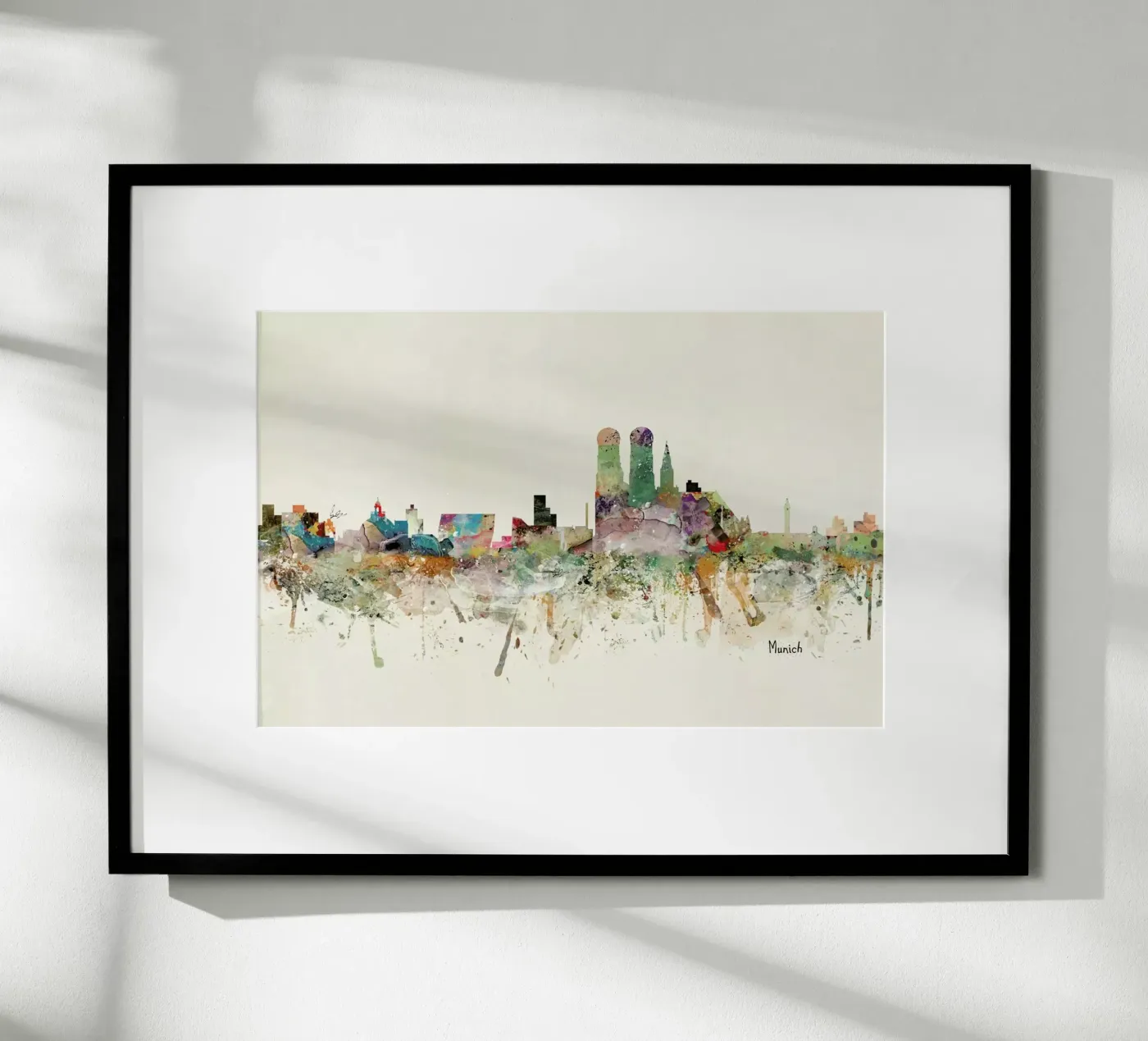 Munich Poster von Brian Buckley