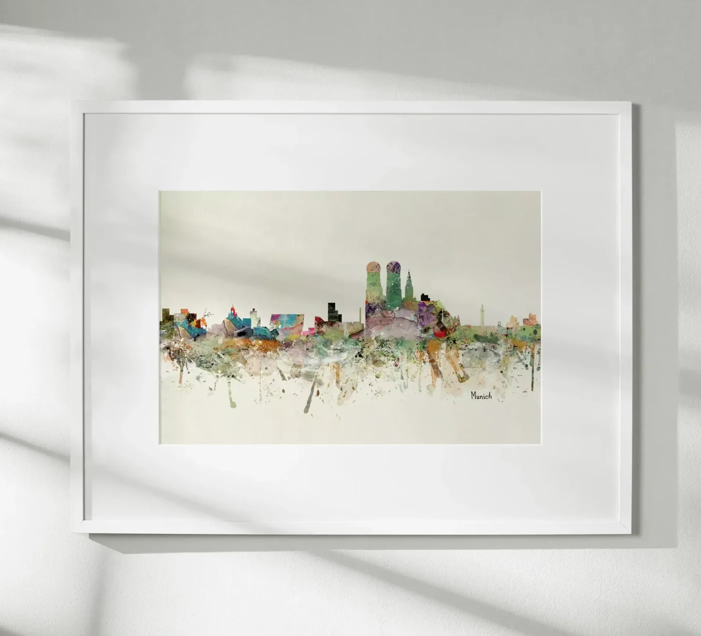 Munich Poster von Brian Buckley