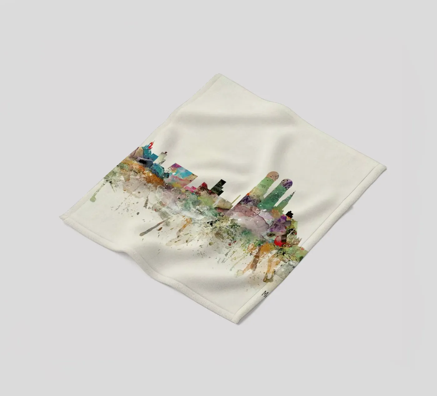 Munich fleece blanket by Brian Buckley