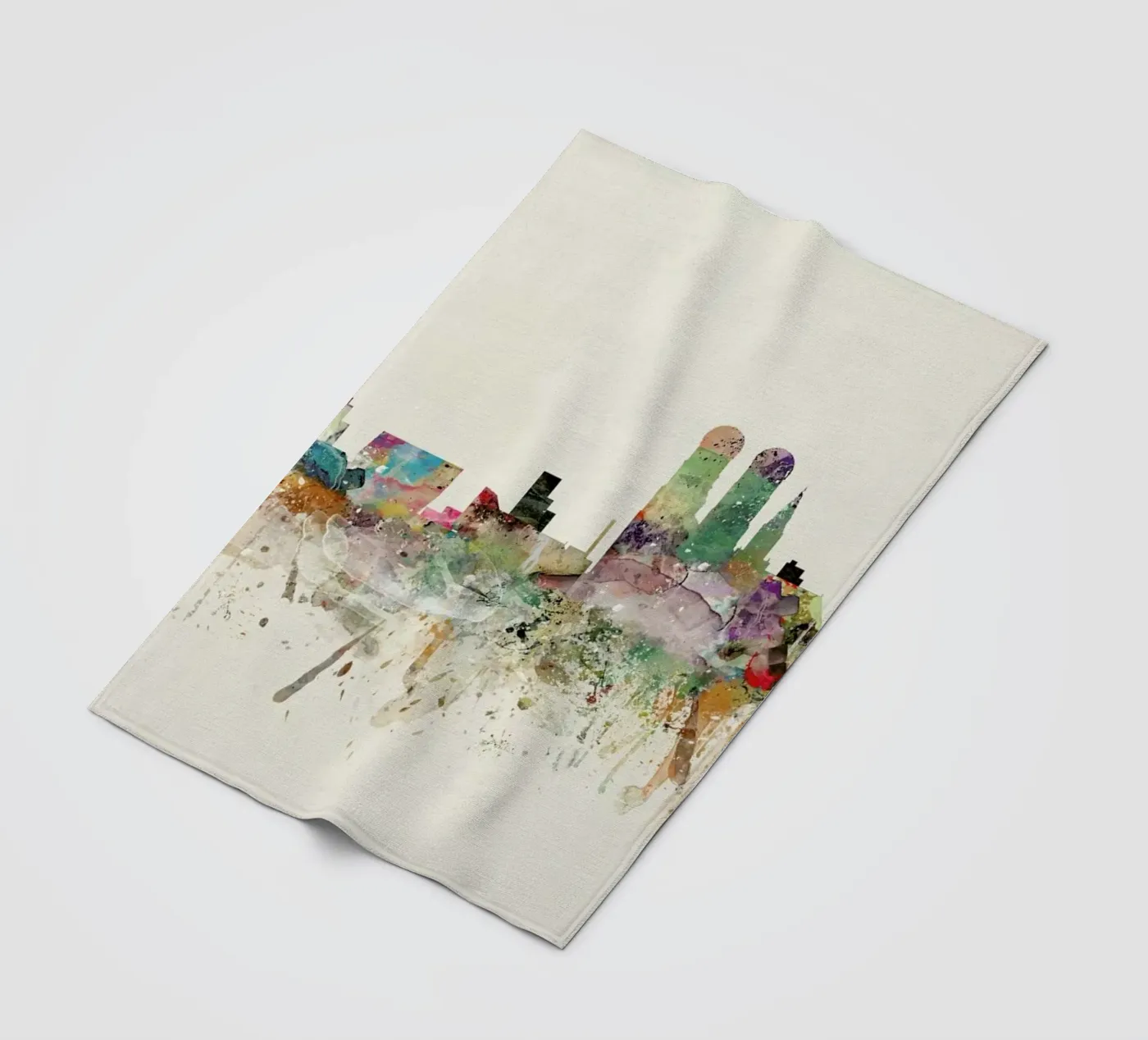 Munich fleece blanket by Brian Buckley