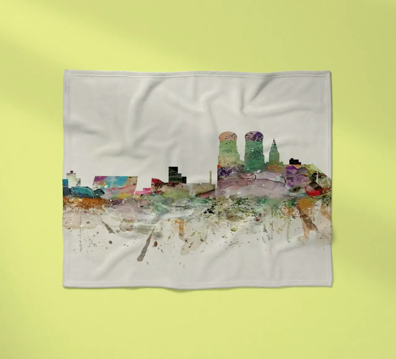 Munich Fleecedecke von Brian Buckley