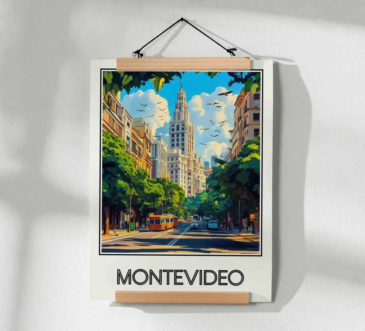 Montevideo poster da Frame the World